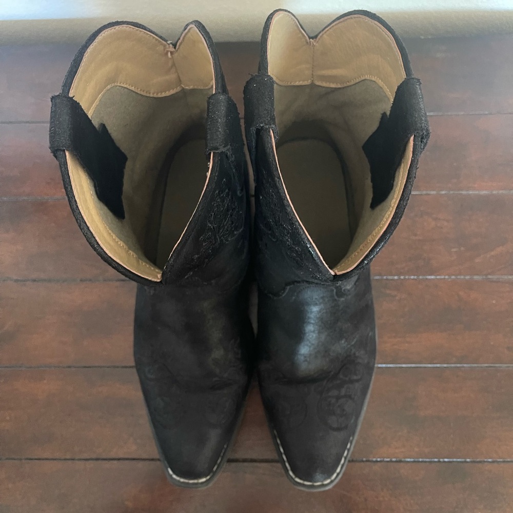 Roper Women’s Riley Vintage Short Western Boots - Snip Toe - size 10 - Picture 8 of 9